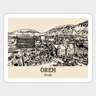 Orem - Utah Magnet
